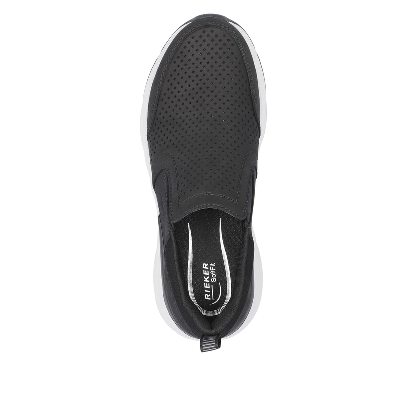 Rieker Artikelnummer B5062-00 Rieker Herren Slipper Tiefschwarz