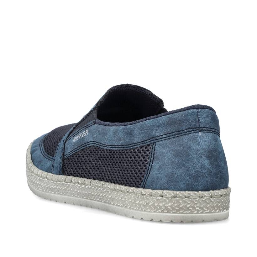 Rieker Artikelnummer B5264-14 Rieker Herren Slipper Meeresblau