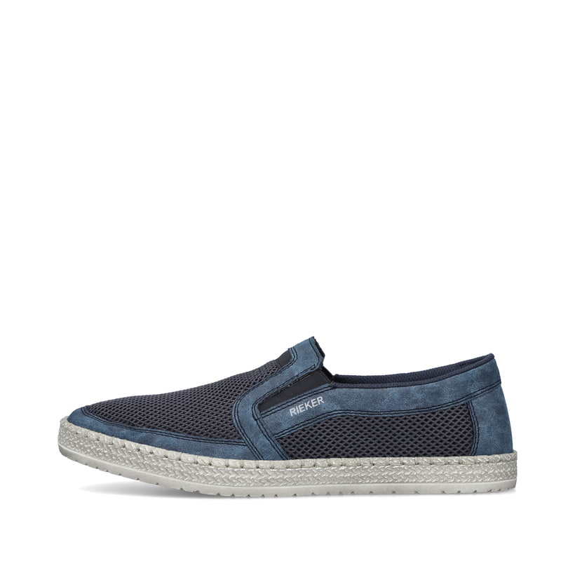Rieker Artikelnummer B5264-14 Rieker Herren Slipper Meeresblau