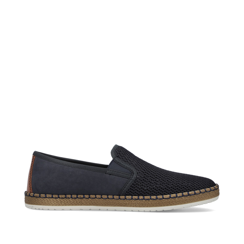 Rieker Artikelnummer B5265-14 Rieker Herren Slipper Pazifikblau