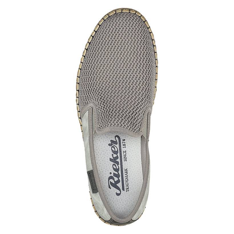 Rieker Artikelnummer B5265-43 Rieker Herren Slipper Stahlgrau