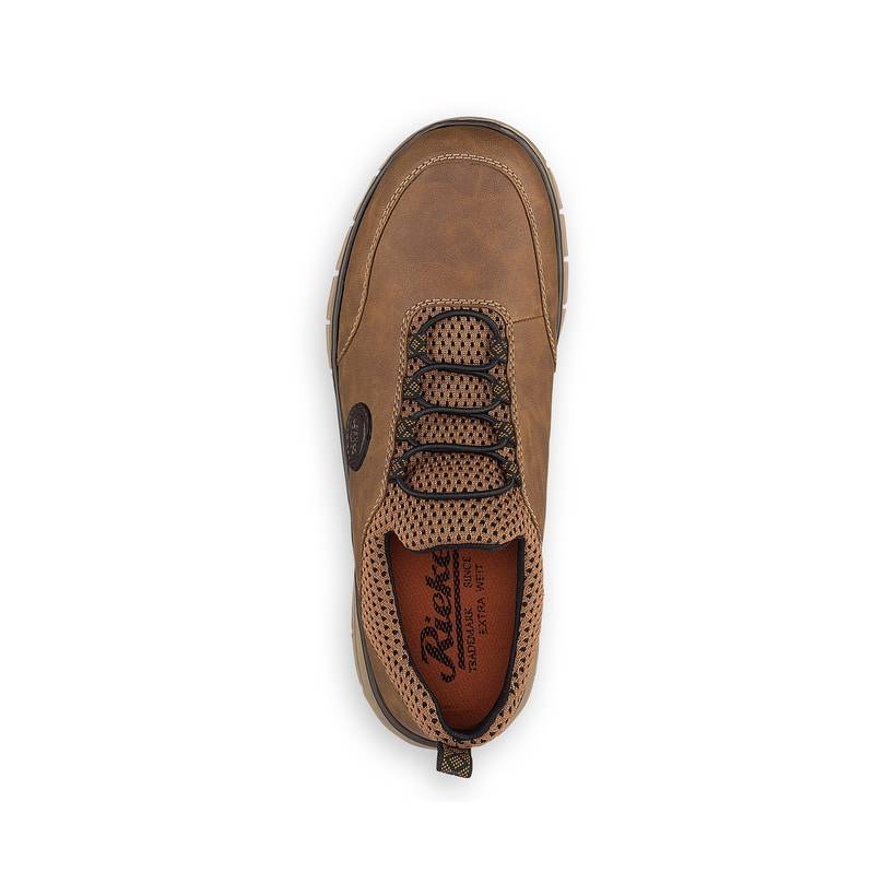 Rieker Artikelnummer B5672-24 Rieker Herren Slipper Zimtbraun