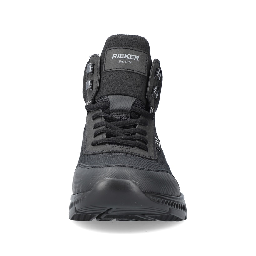 Rieker Artikelnummer B6440-00 Rieker Herren Schnürschuhe Asphaltschwarz