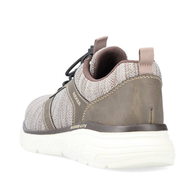 Rieker Artikelnummer B6464-64 Rieker Herren Slipper Silbergrau