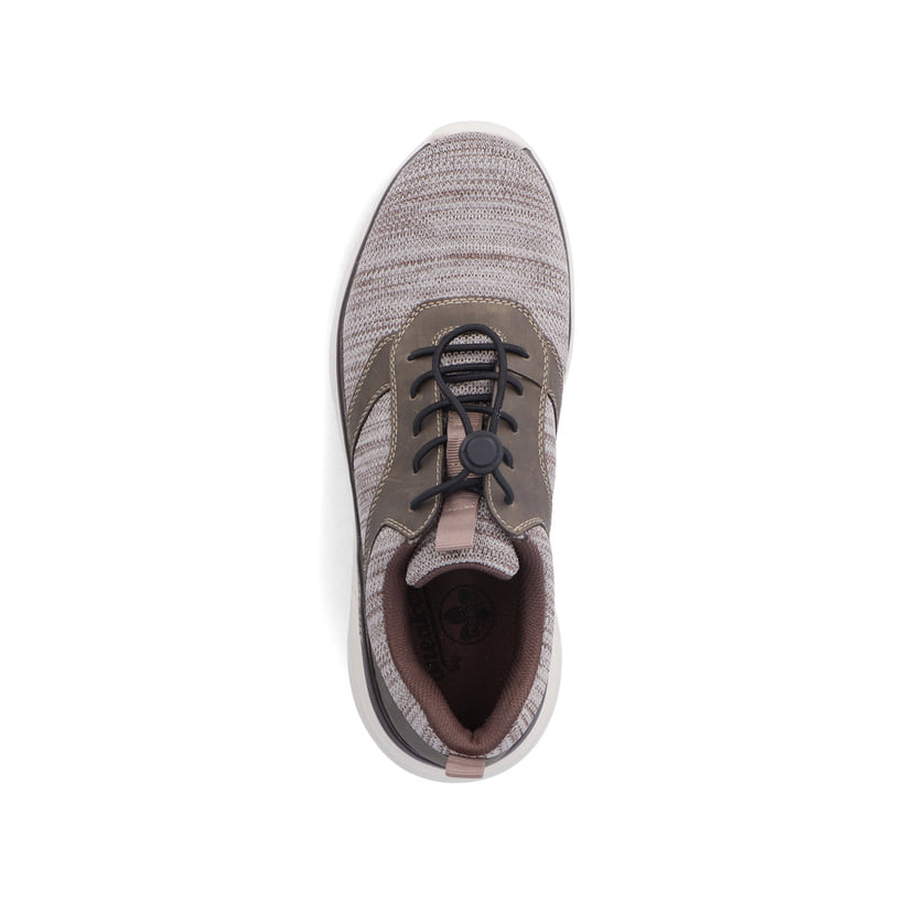 Rieker Artikelnummer B6464-64 Rieker Herren Slipper Silbergrau