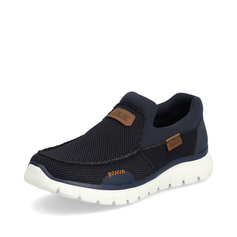 Rieker Artikelnummer B6651-14 Rieker Herren Slipper Dunkelblau