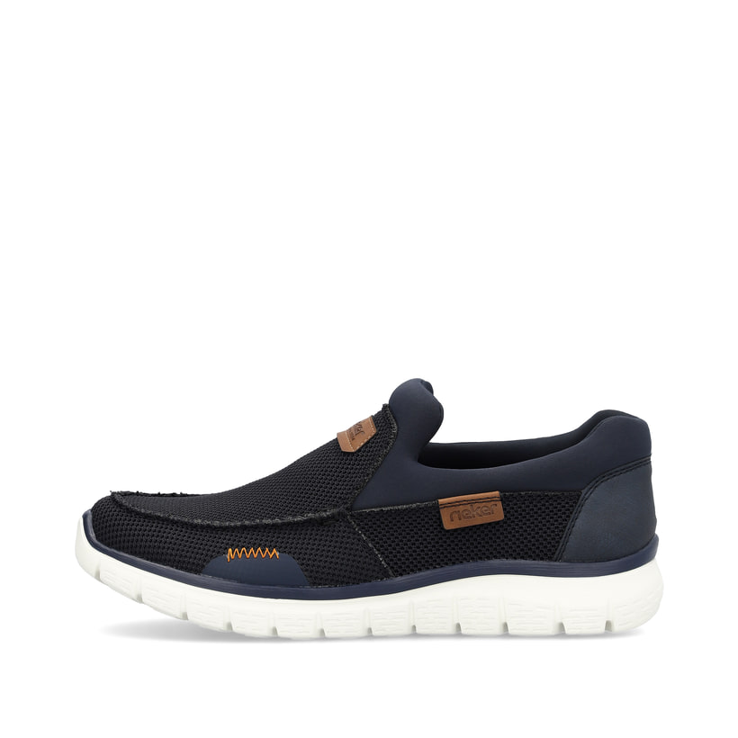 Rieker Artikelnummer B6651-14 Rieker Herren Slipper dunkelblau