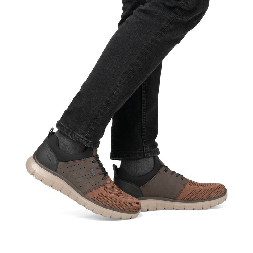 Rieker Artikelnummer B6654-22 Rieker Herren Slipper Nougatbraun