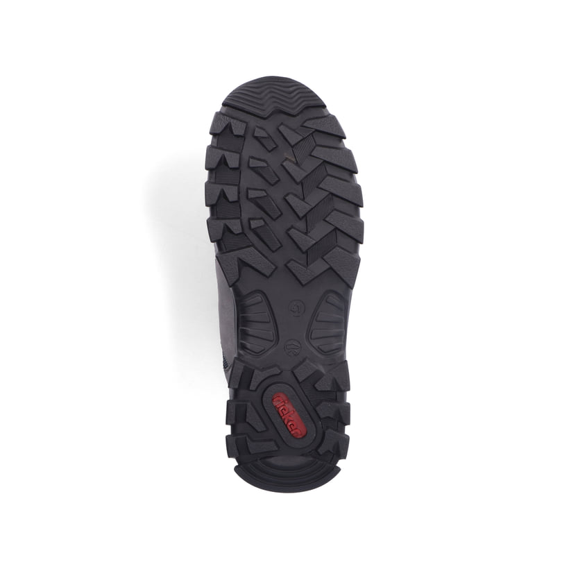Rieker Artikelnummer B6832-45 Rieker Herren Schnürstiefel Platingrau