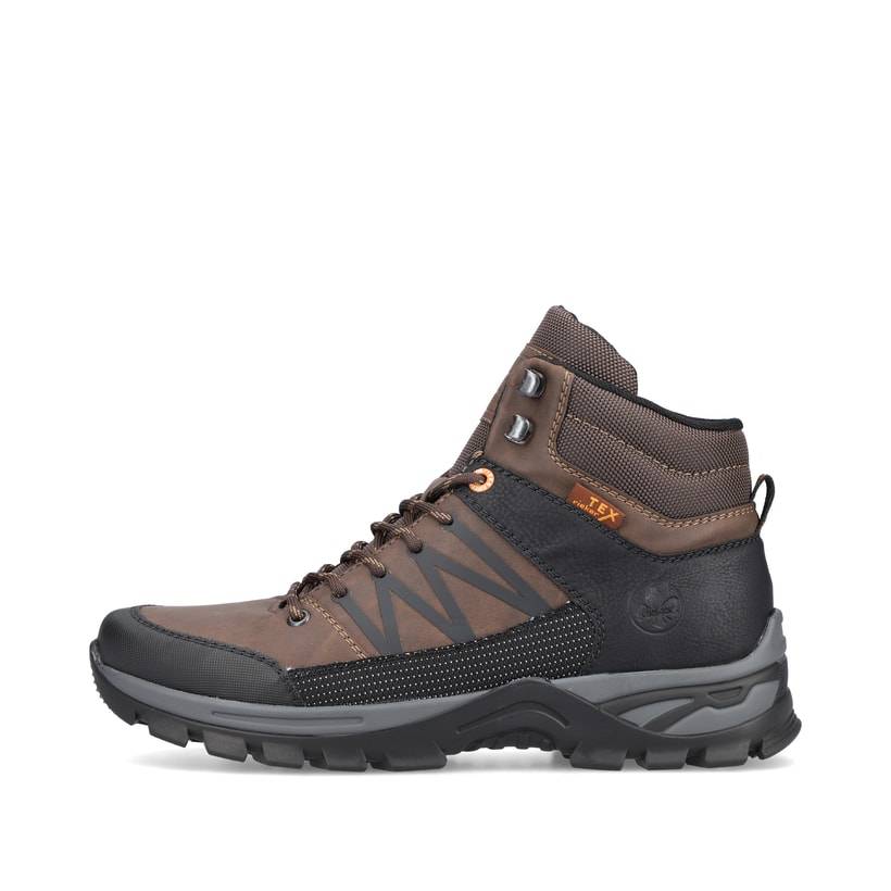 Rieker Artikelnummer B6844-25 Rieker Herren Schnürstiefel nussbraun