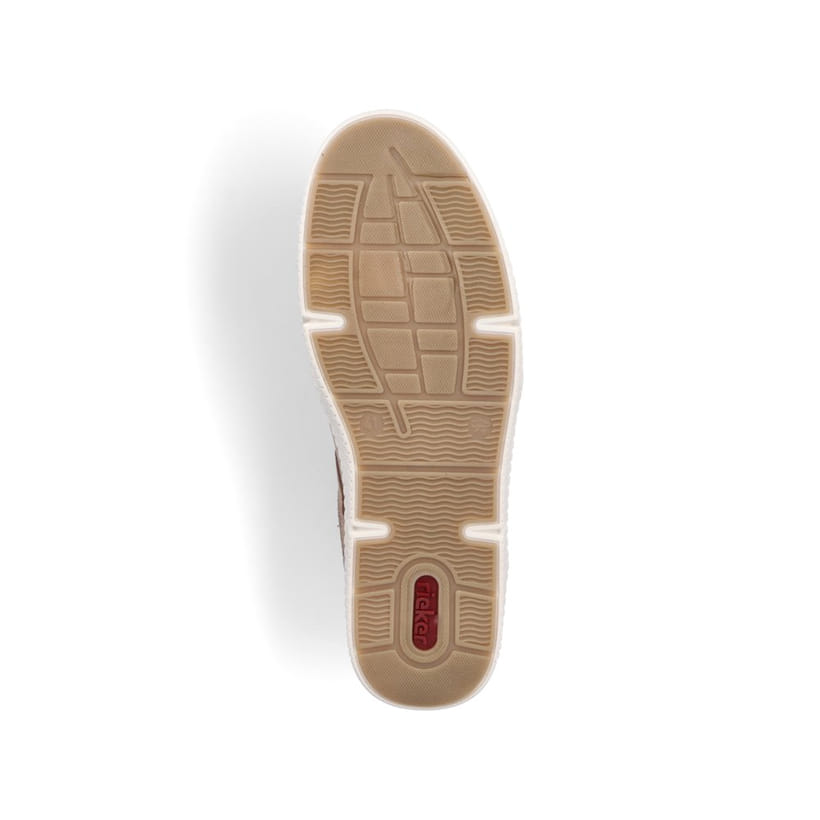 Rieker Artikelnummer B7123-90 Rieker Herren Sneaker Low Platingrau-nussbraun
