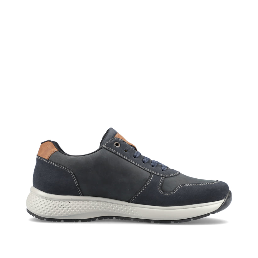 Rieker Artikelnummer B7613-14 Rieker Herren Sneaker Low Stahlblau