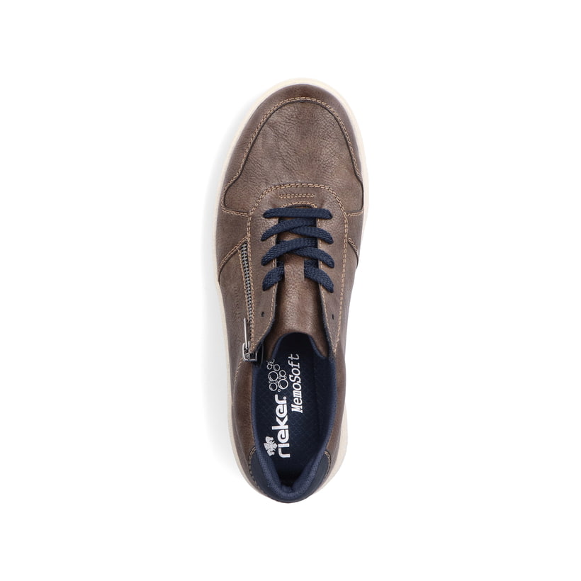 Rieker Artikelnummer B7803-25 Rieker Herren Sneaker Low Erdbraun