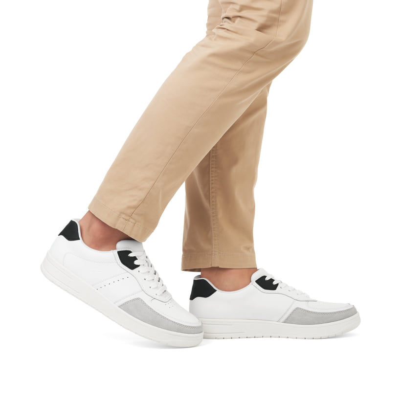 Rieker Artikelnummer B7806-80 Rieker Herren Sneaker Low Reinweiß