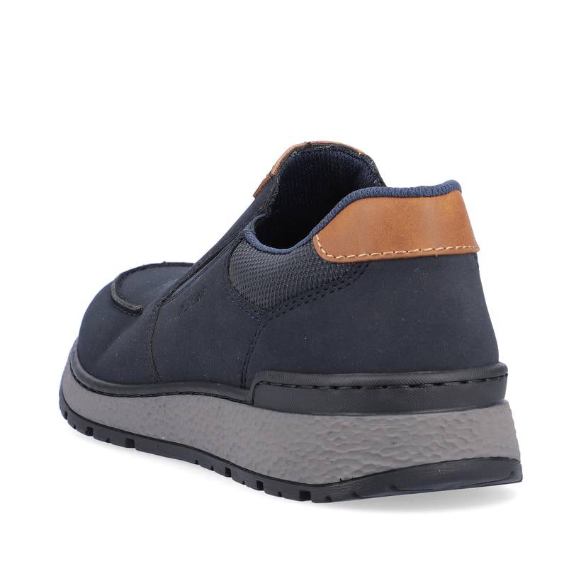 Rieker Artikelnummer B9062-15 Rieker Herren Slipper Marineblau