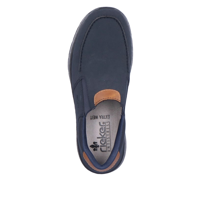 Rieker Artikelnummer B9062-15 Rieker Herren Slipper Marineblau