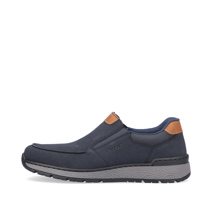 Rieker Artikelnummer B9062-15 Rieker Herren Slipper marineblau