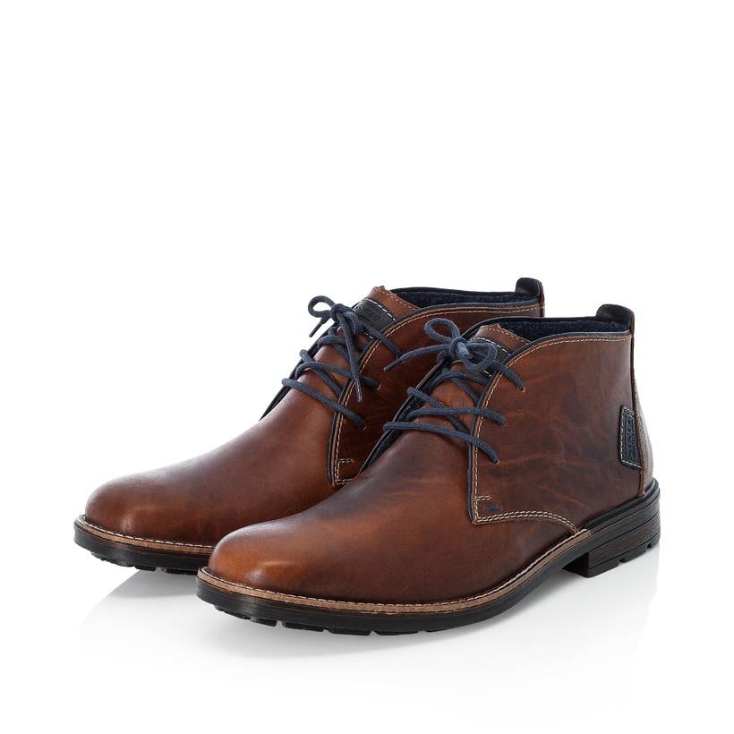 Rieker Artikelnummer F1310-24 Rieker Herren Schnürschuhe kastanienbraun