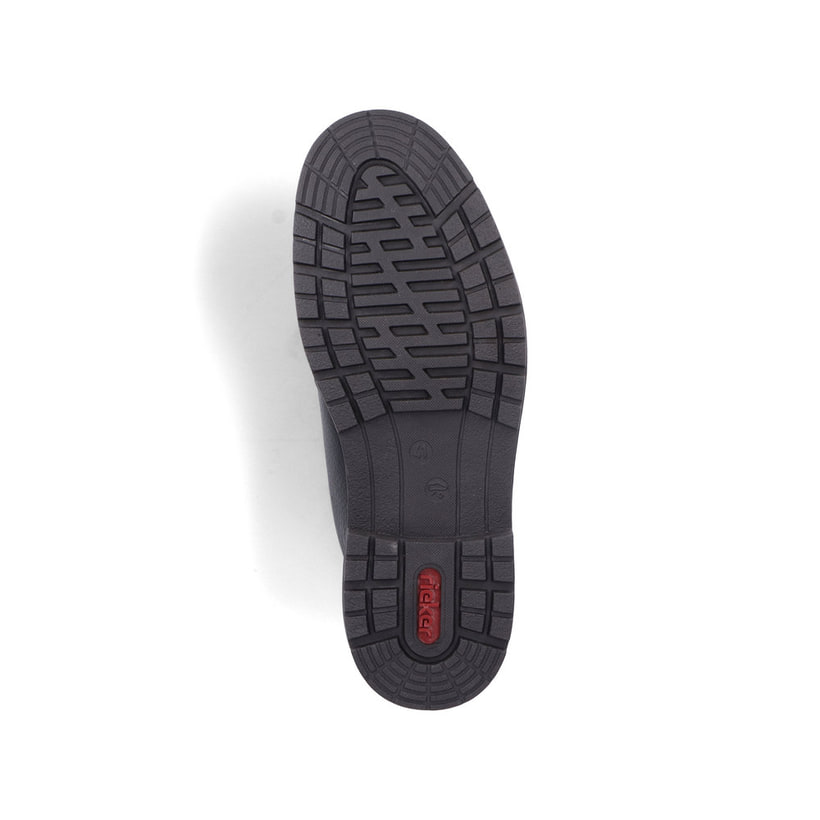 Rieker Artikelnummer F2634-00 Rieker Herren Schnürstiefel Glanzschwarz