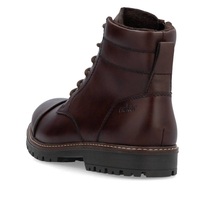 Rieker Artikelnummer F3604-25 Rieker Herren Schnürstiefel Mokka