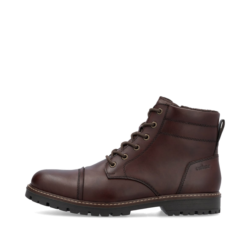 Rieker Artikelnummer F3604-25 Rieker Herren Schnürstiefel mokka