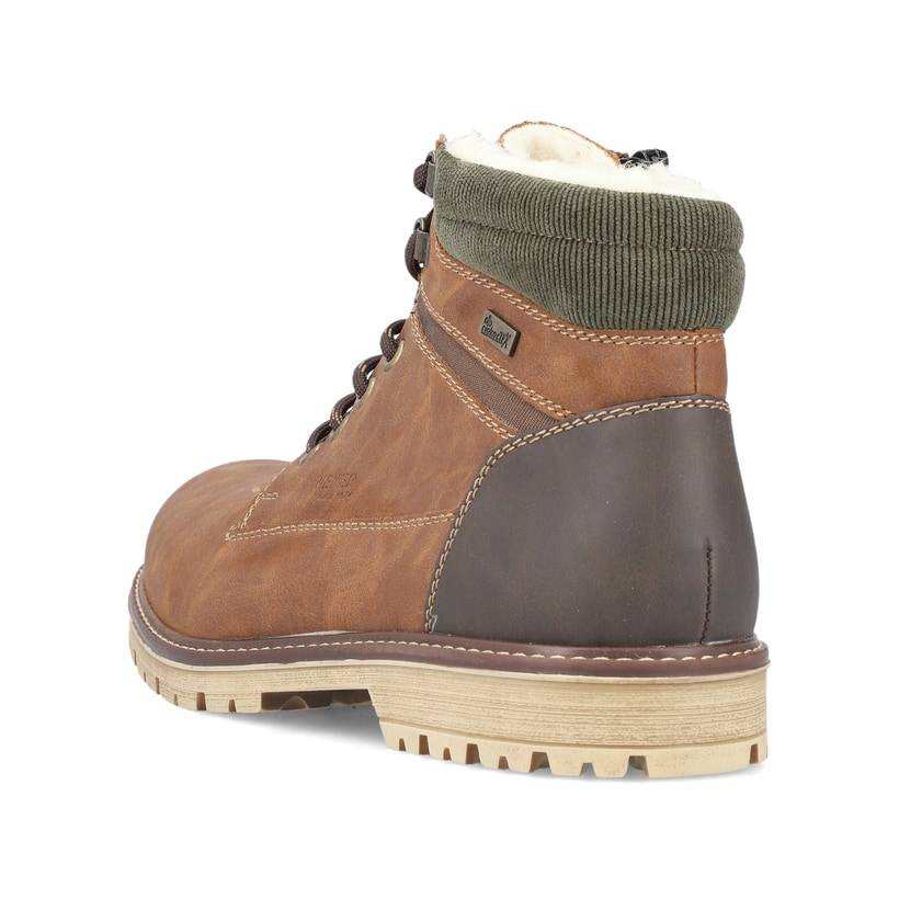 Rieker Artikelnummer F3611-25 Rieker Herren Schnürstiefel Zimtbraun
