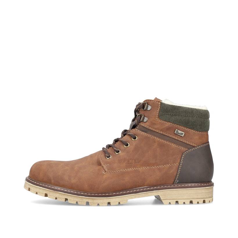 Rieker Artikelnummer F3611-25 Rieker Herren Schnürstiefel zimtbraun