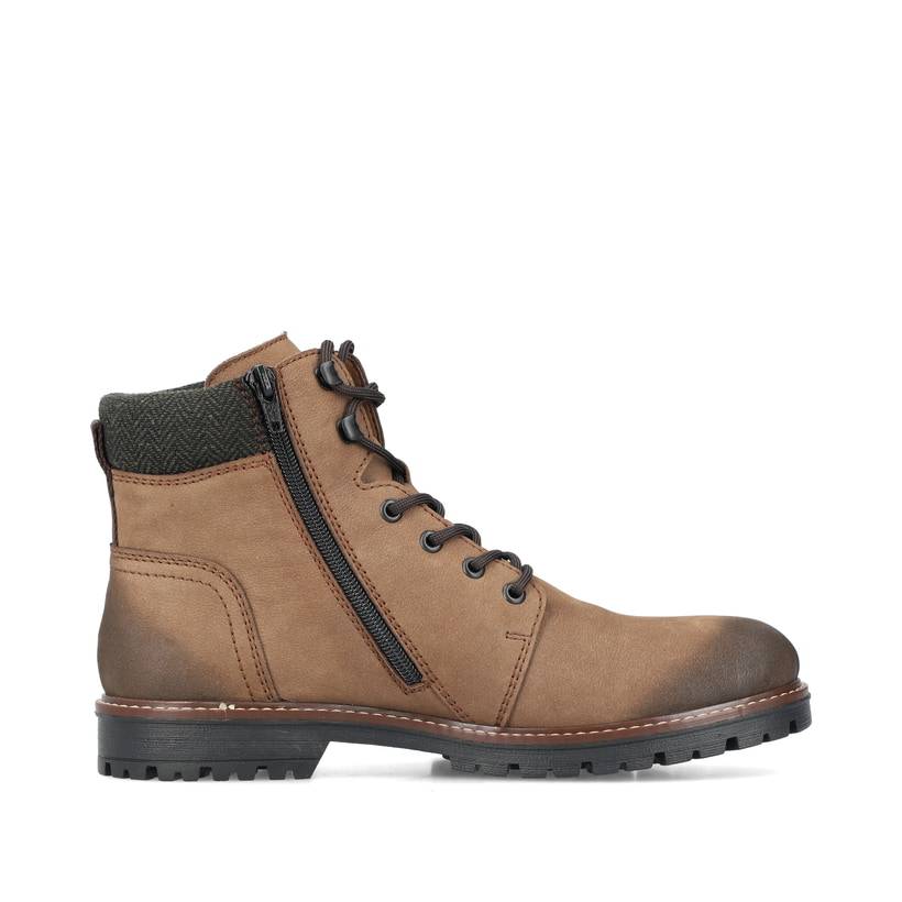 Rieker Artikelnummer F3612-24 Rieker Herren Schnürstiefel Nussbraun