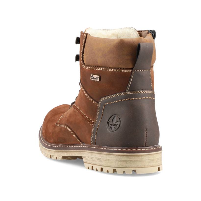 Rieker Artikelnummer F3613-22 Rieker Herren Schnürstiefel Kastanienbraun