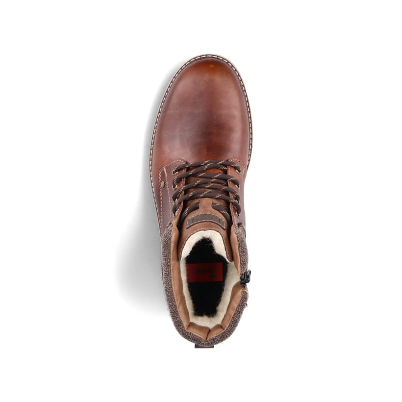 Rieker Artikelnummer F3641-23 Rieker Herren Schnürstiefel Kastanienbraun