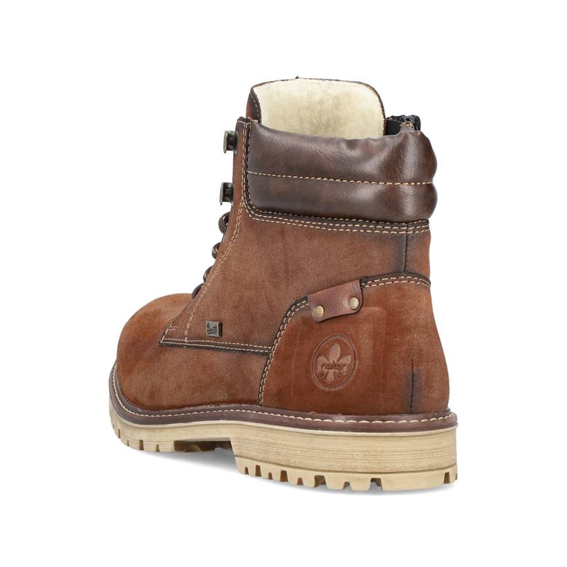 Rieker Artikelnummer F3650-24 Rieker Herren Schnürstiefel Kastanienbraun
