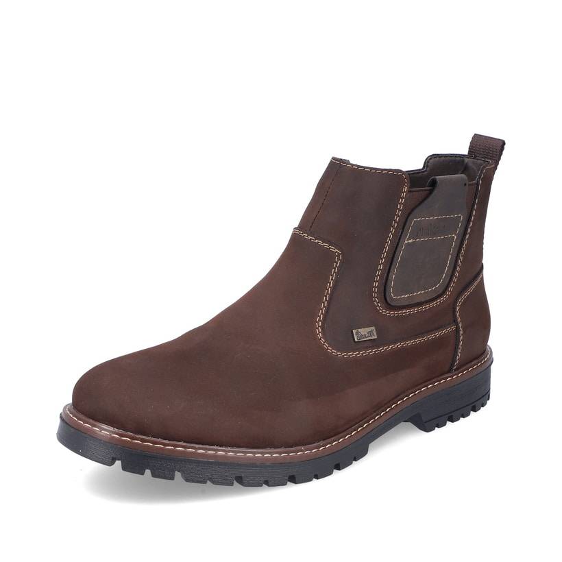 Rieker Artikelnummer F3660-25 Rieker Herren Chelsea Boots Waldbraun