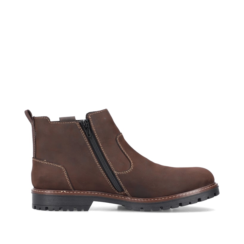 Rieker Artikelnummer F3660-25 Rieker Herren Chelsea Boots Waldbraun