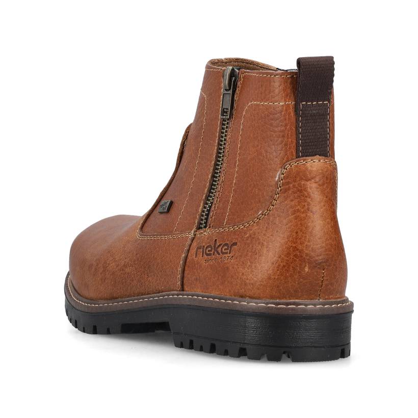 Rieker Artikelnummer F3670-22 Rieker Herren Kurzstiefel Kastanienbraun