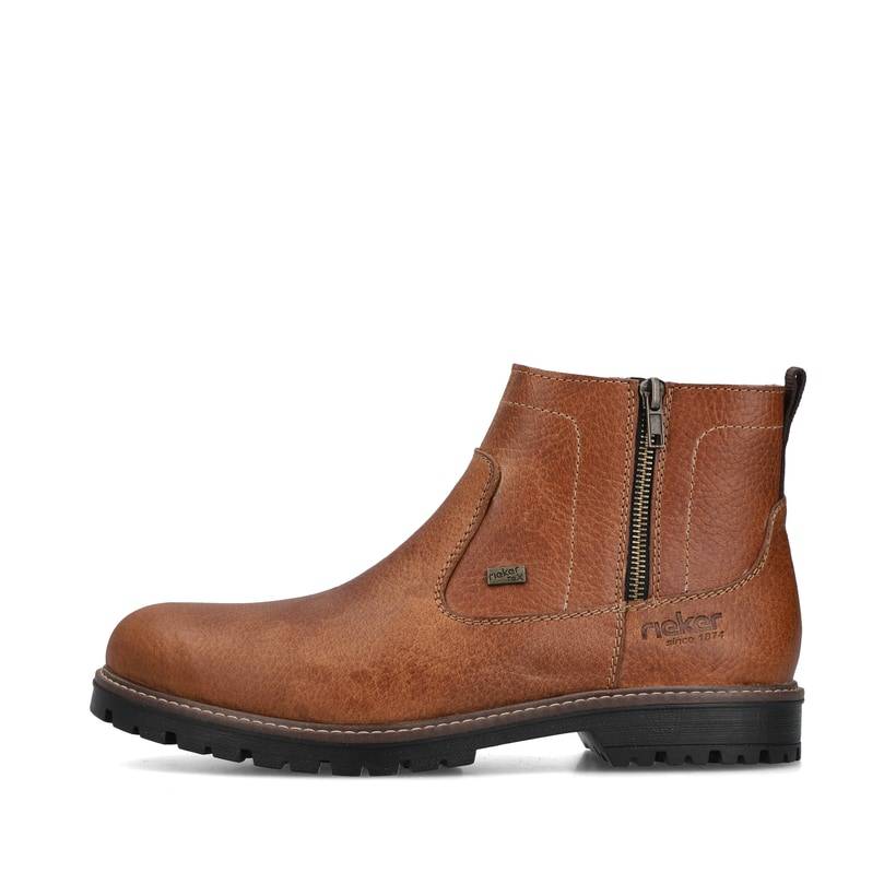 Rieker Artikelnummer F3670-22 Rieker Herren Kurzstiefel kastanienbraun