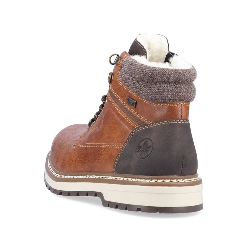 Rieker Artikelnummer F3811-26 Rieker Herren Schnürstiefel Kastanienbraun