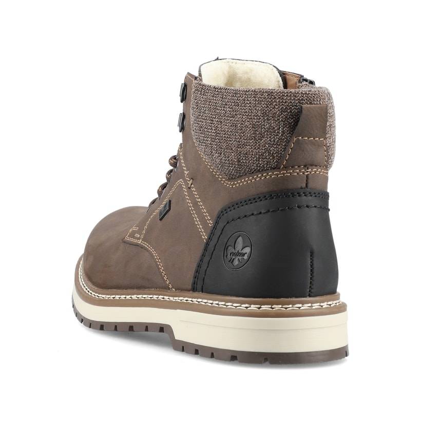 Rieker Artikelnummer F3812-25 Rieker Herren Schnürstiefel Tabakbraun