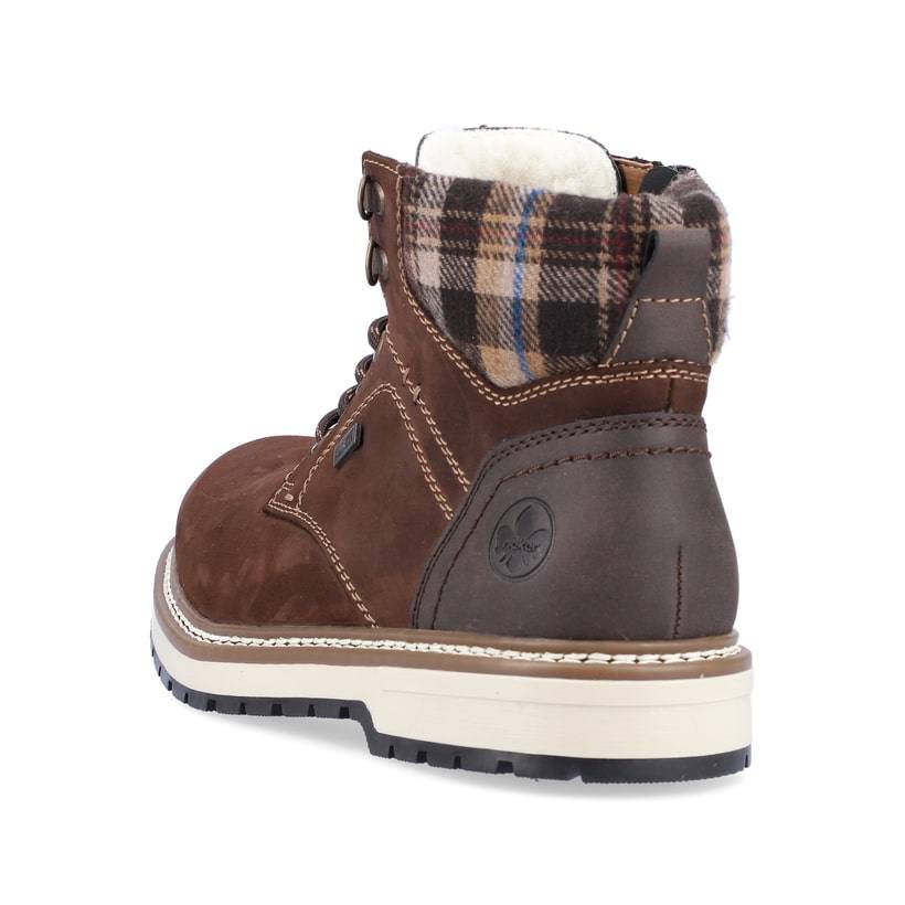 Rieker Artikelnummer F3812-27 Rieker Herren Schnürstiefel Nussbraun
