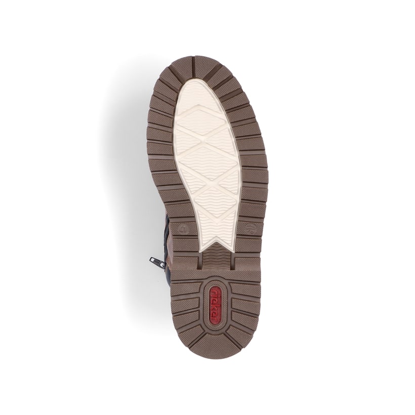 Rieker Artikelnummer F3830-25 Rieker Herren Schnürstiefel Kastanienbraun