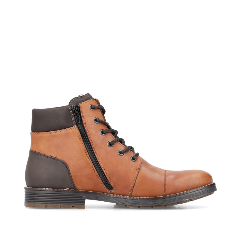 Rieker Artikelnummer F4510-24 Rieker Herren Schnürstiefel Kastanienbraun