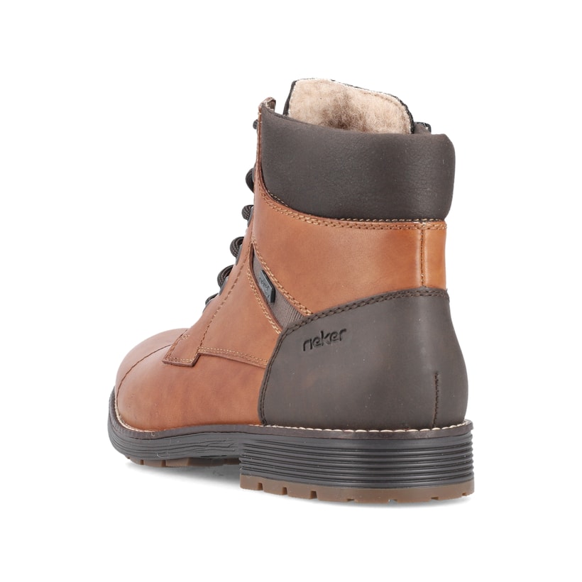 Rieker Artikelnummer F4510-24 Rieker Herren Schnürstiefel Kastanienbraun