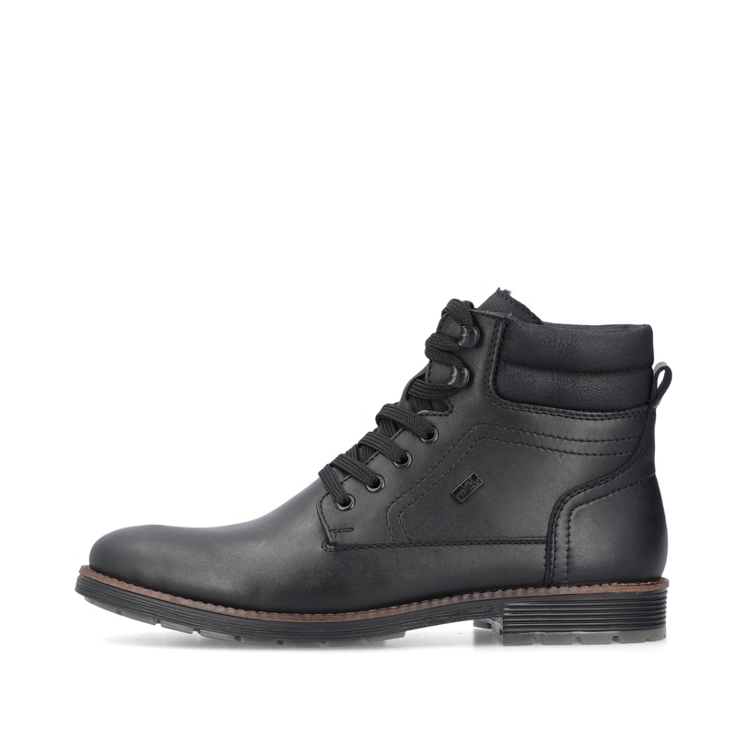 Rieker Artikelnummer F4544-00 Rieker Herren Schnürstiefel urbanschwarz