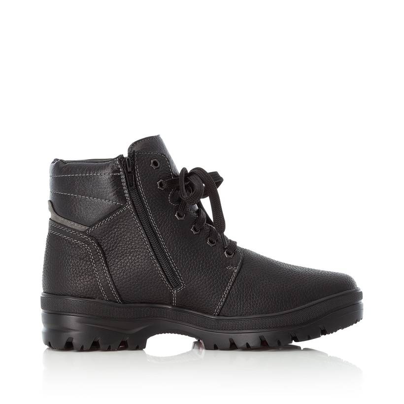 Rieker Artikelnummer F5423-00 Rieker Herren Schnürstiefel Tiefschwarz