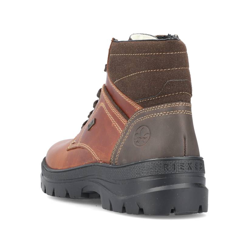 Rieker Artikelnummer F5423-24 Rieker Herren Schnürstiefel Kastanienbraun