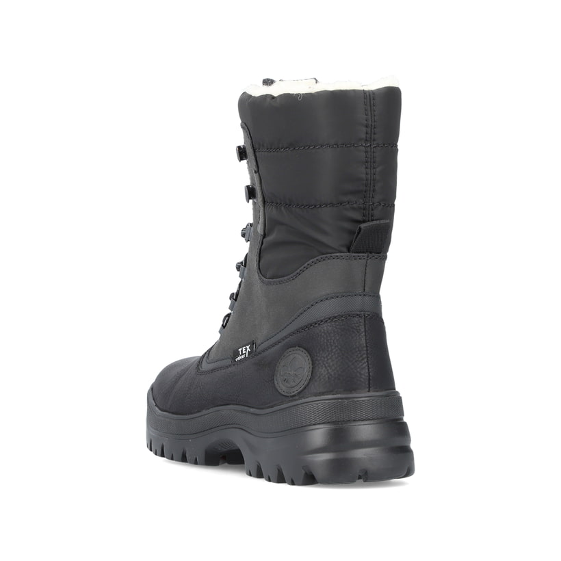 Rieker Artikelnummer F5424-01 Rieker Herren Schnürstiefel Urbanschwarz