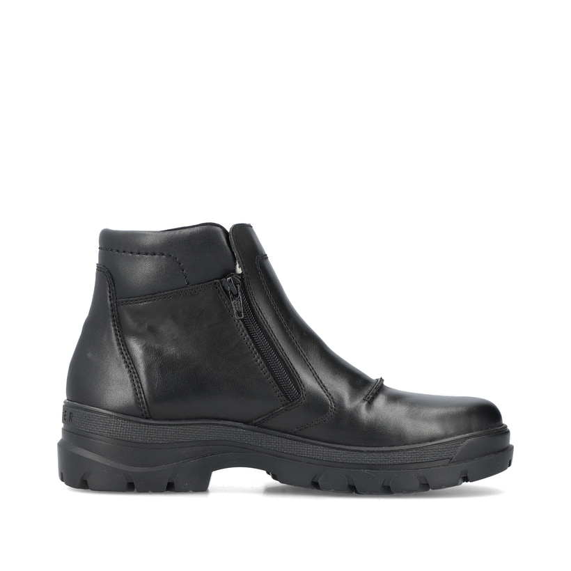 Rieker Artikelnummer F5463-00 Rieker Herren Kurzstiefel Diamantschwarz