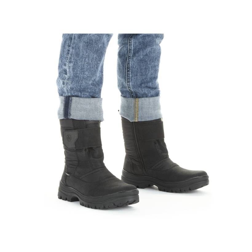 Rieker Artikelnummer F5484-00 Rieker Herren Kurzstiefel Asphaltschwarz