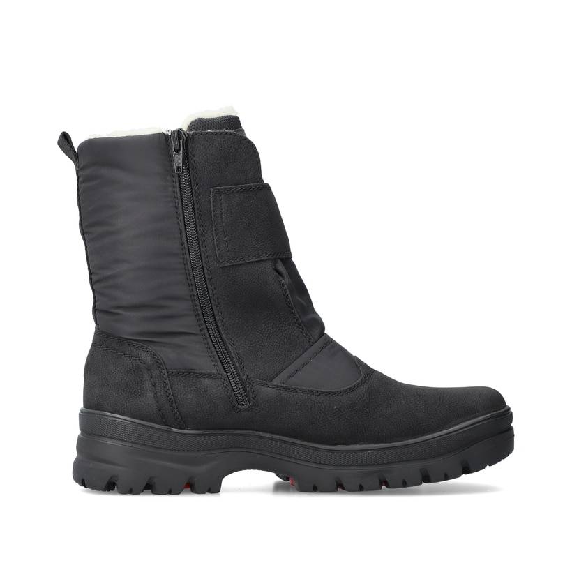 Rieker Artikelnummer F5484-00 Rieker Herren Kurzstiefel Asphaltschwarz