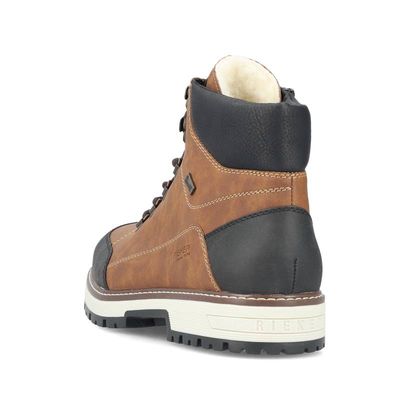 Rieker Artikelnummer F8302-24 Rieker Herren Schnürstiefel Nussbraun