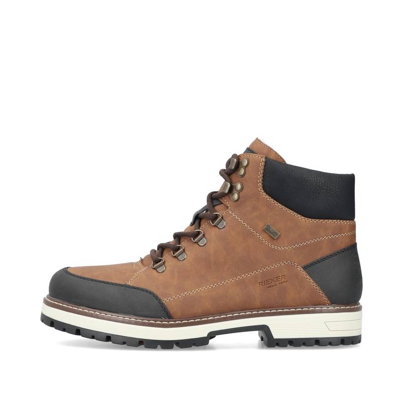 Rieker Artikelnummer F8302-24 Rieker Herren Schnürstiefel nussbraun